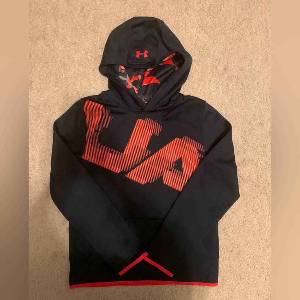 Under Armour Coldgear Hooded Sweatshirt - Youth XL - Picture 2 of 5